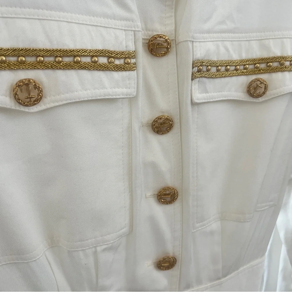 Vintage 1980s Icing Sailor-Inspired Jumpsuit – Size M – Euc - Picture 3 of 9